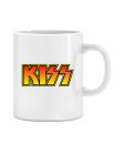 Puodelis kiss logo Puodelis kiss logo